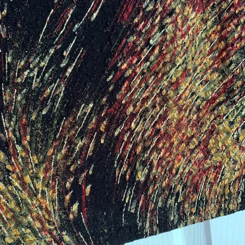 Coldwater Creek Vintage Art to Wear Sleeveless Top size Small Artsy Abstract - Picture 5 of 10